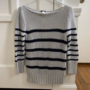 J.Crew stripe knit sweater